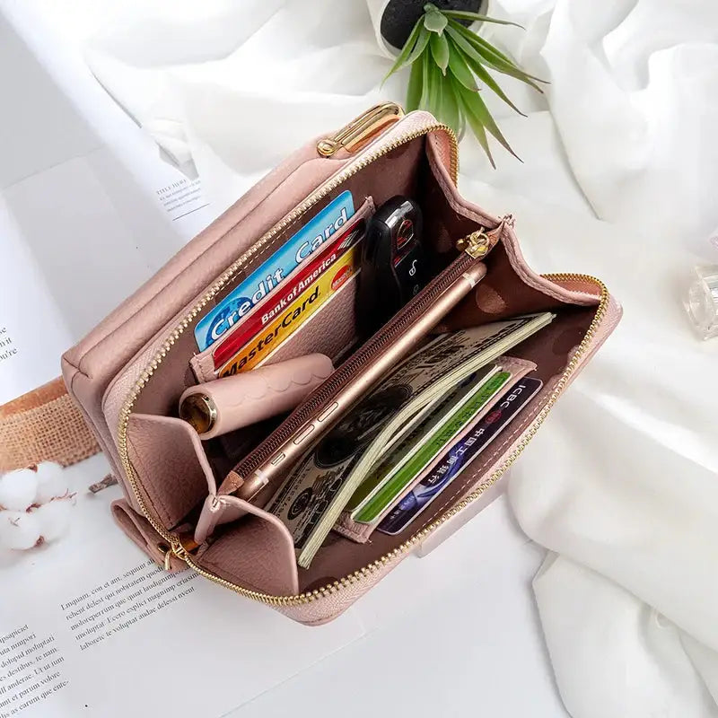 Elegant Women's Crossbody Wallet Bag – Stylish & Practical