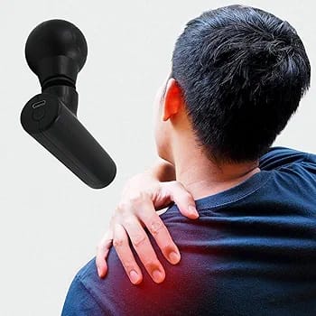 Mini Massage Gun for Deep Tissue Muscle Relief – Portable Handheld Electric Massager