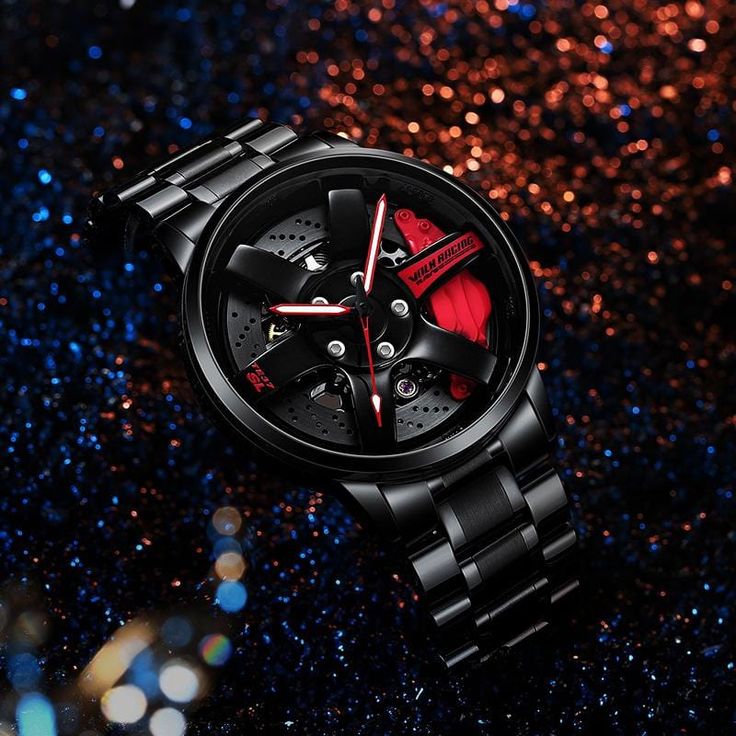 Men's Stylish Spinning Dial Watch – Premium Rotating Wheel Design Wrist Watch for Men (Without Box)