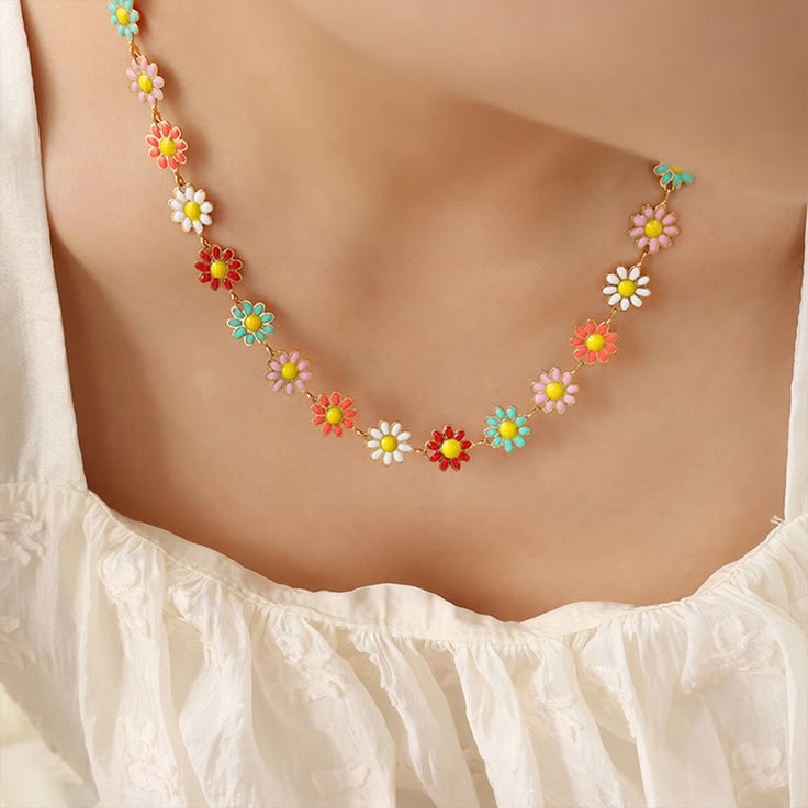 Pink Crystal Gold Bracelet – Elegant Floral Charm Bracelet