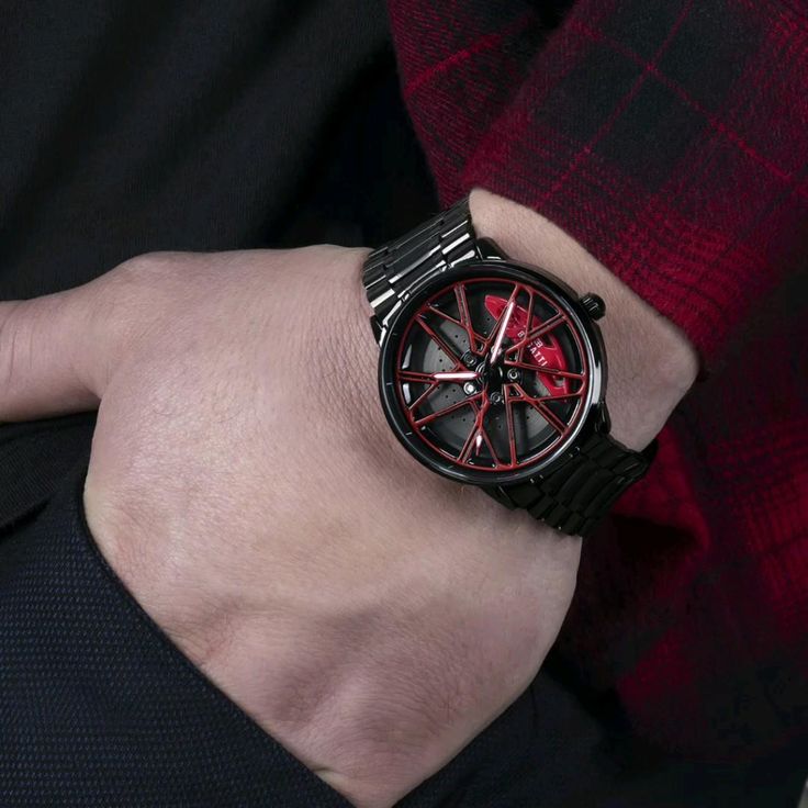 Men's Stylish Spinning Dial Watch – Premium Rotating Wheel Design Wrist Watch for Men (Without Box)