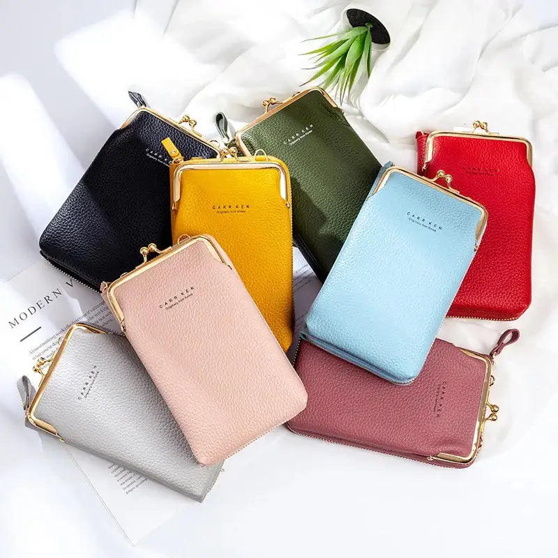 Elegant Women's Crossbody Wallet Bag – Stylish & Practical