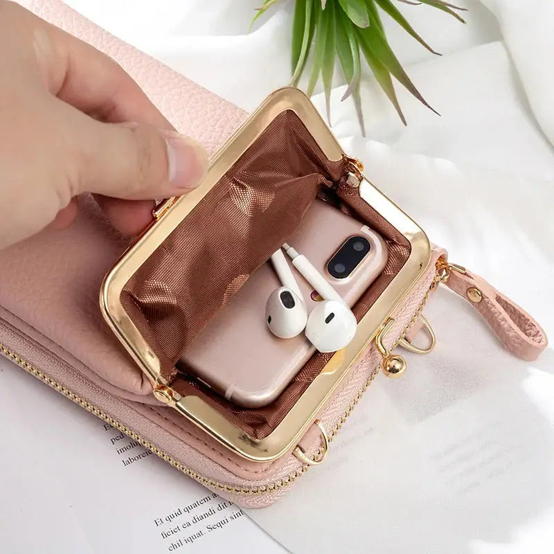 Elegant Women's Crossbody Wallet Bag – Stylish & Practical